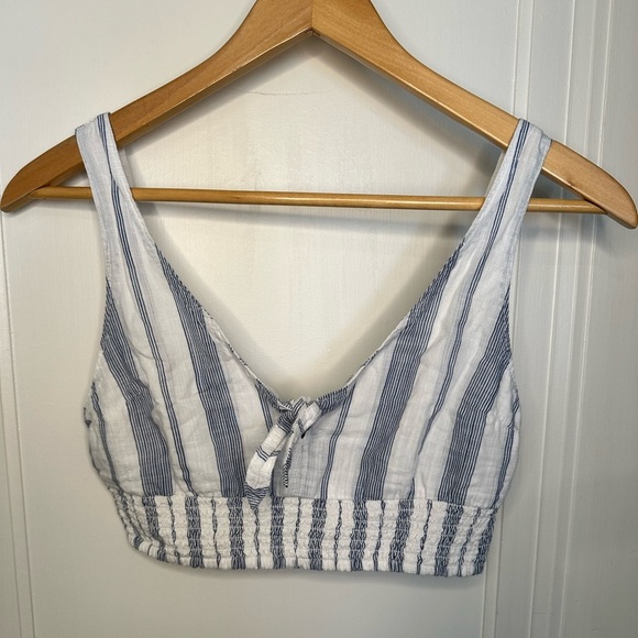 Abercrombie & Fitch Crop Top tie front xs - Picture 1 of 9